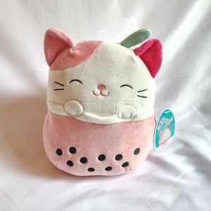 NWT Roxy 8" Boba Cat Squishmallows NWT Hot Topic exclusive plush stuffed animal